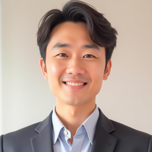 代表取締役の笑顔の写真